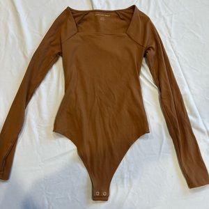 American Eagle long sleeve bodysuit, size small